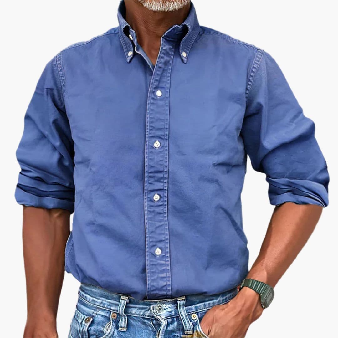 Robert | Men’s Long Sleeve Button Down Shirt