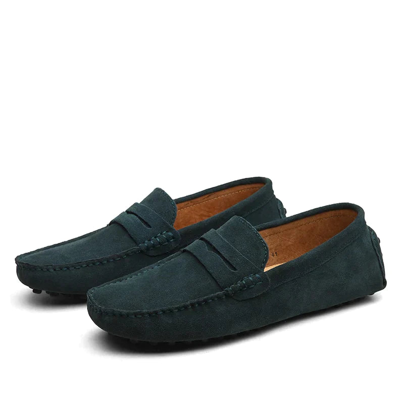 Robert | Men’s Round Toe Slip On Dress Loafers