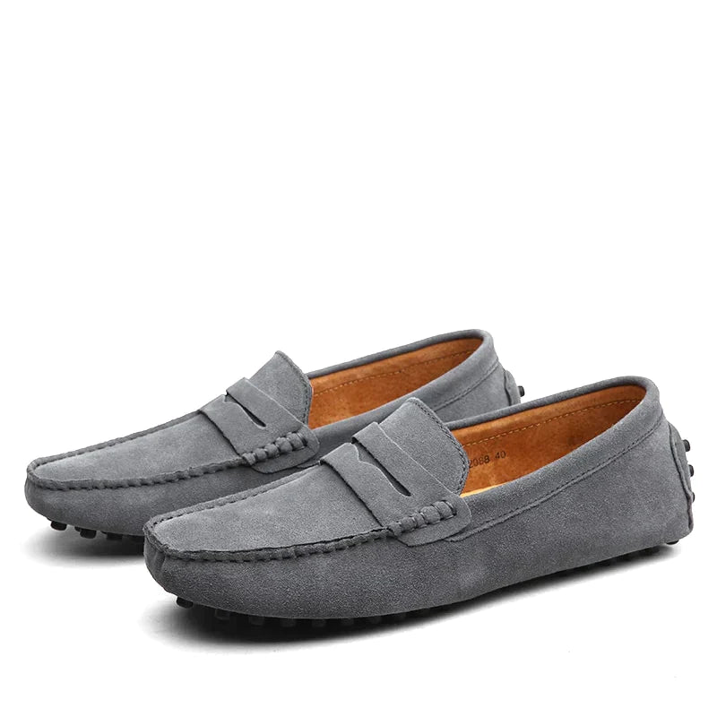 Robert | Men’s Round Toe Slip On Dress Loafers