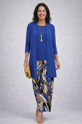 Sharon | Women's Round Neck Long Sleeve Three Piece Set