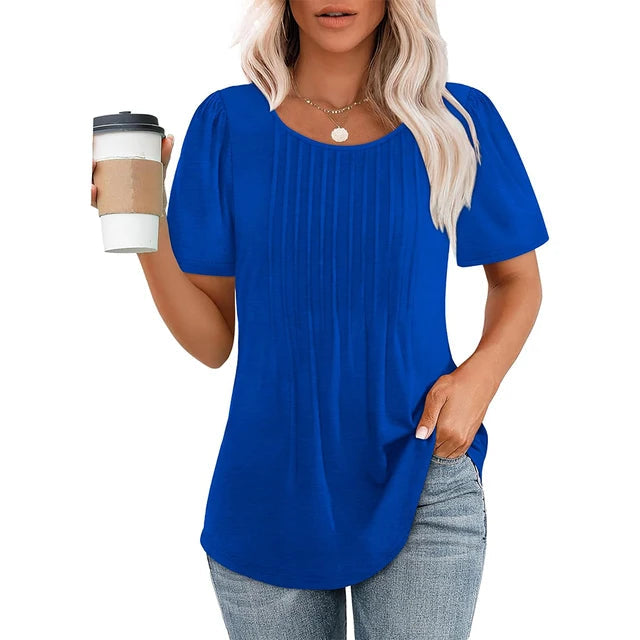 Sienna | Women's Short Sleeve Round Neck Top