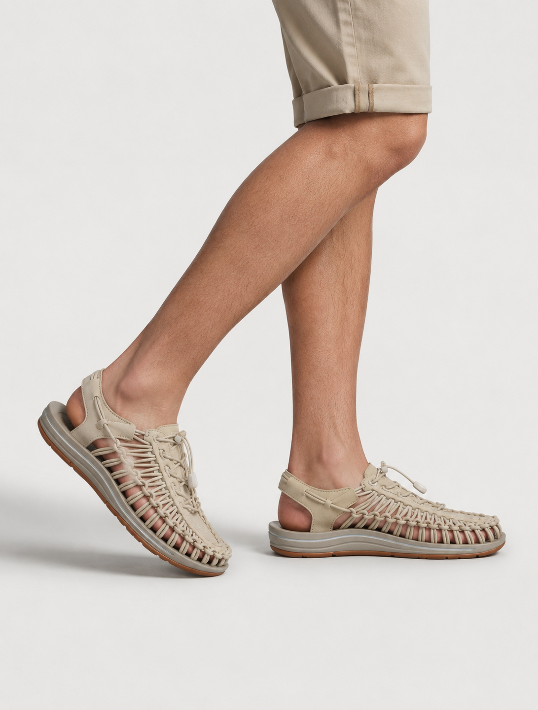 Theo | Men’s Round Toe Adjustable Strap Summer Sandals