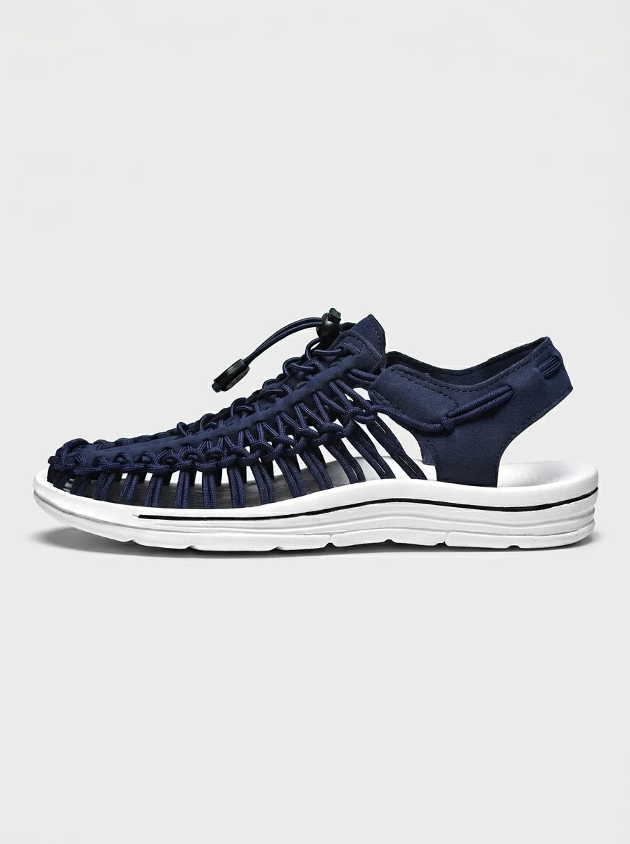Theo | Men’s Round Toe Adjustable Strap Summer Sandals