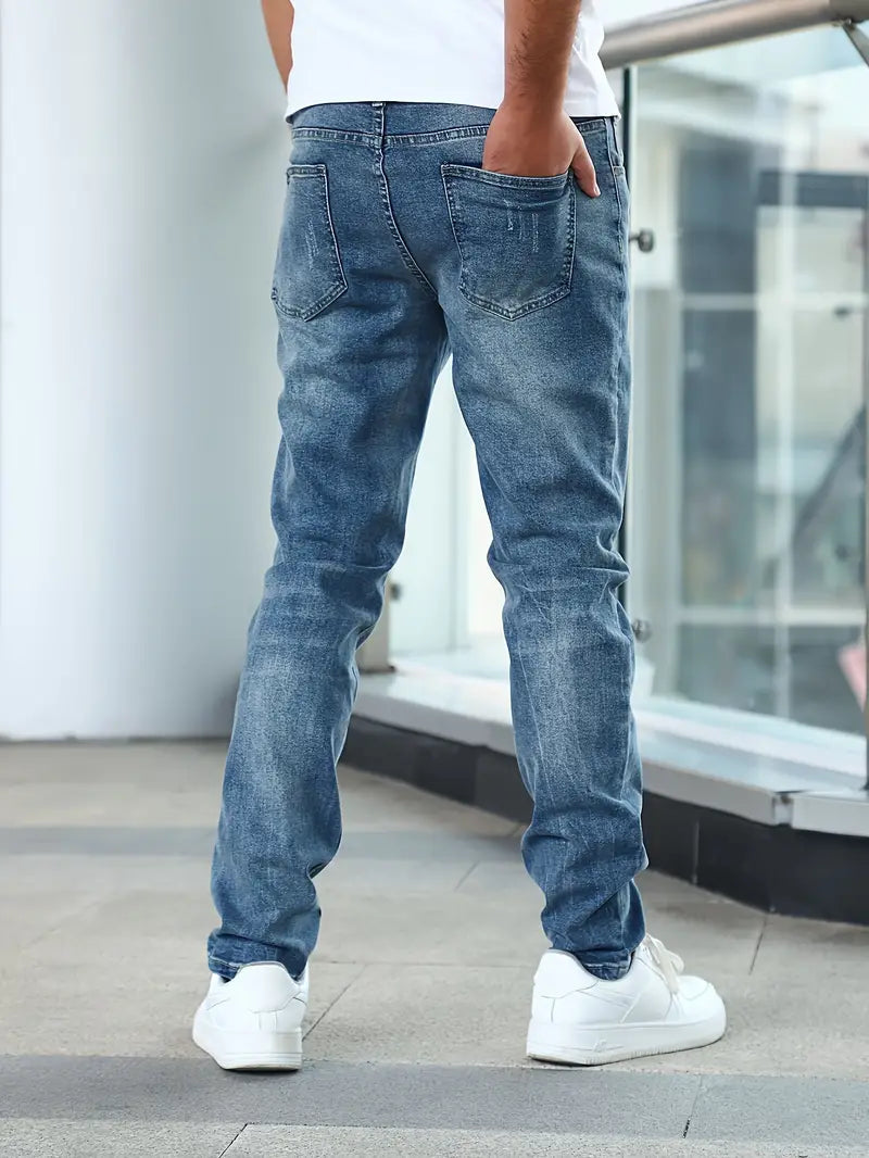 Willem | Men's Slim Tapered Leg Denim Jeans