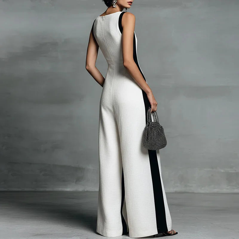 Xiomara | Women's High Waisted Wide Leg Summer Jumpsuit