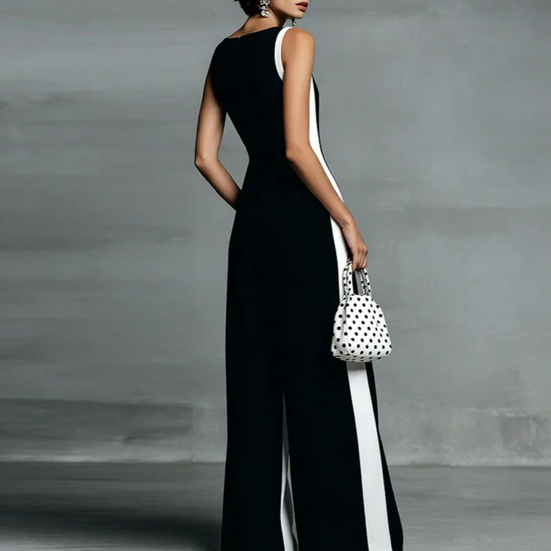 Xiomara | Women's High Waisted Wide Leg Summer Jumpsuit