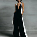 Xiomara | Women's High Waisted Wide Leg Summer Jumpsuit